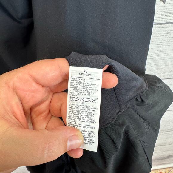 Old Navy Black Mini Dress with bubble skirt - Picture 4 of 6